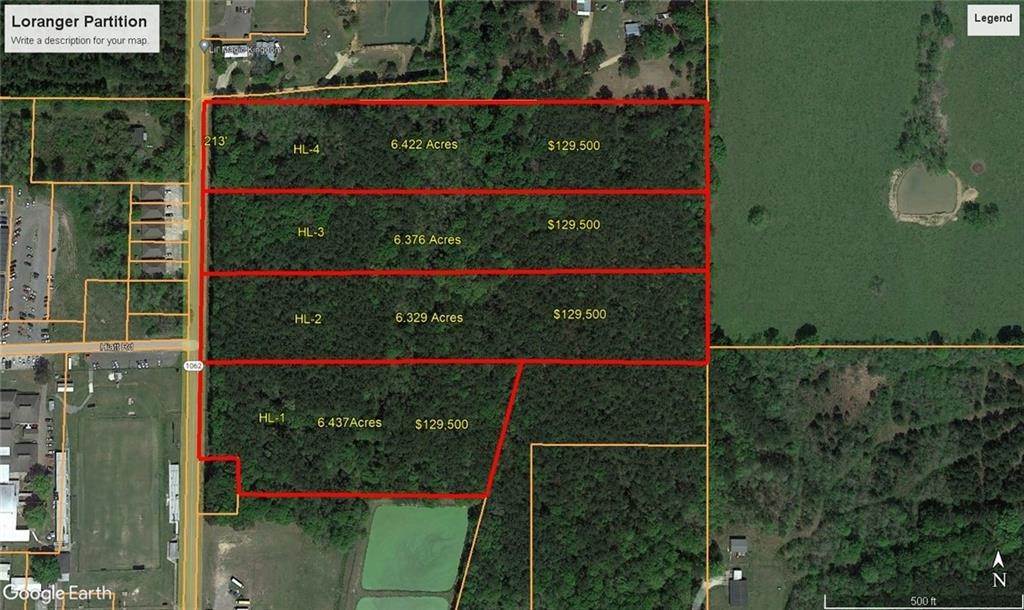 1. Land for Sale at HL-3 HWY 1062 Highway HL-3 HWY 1062 Highway Loranger, Louisiana 70446 United States