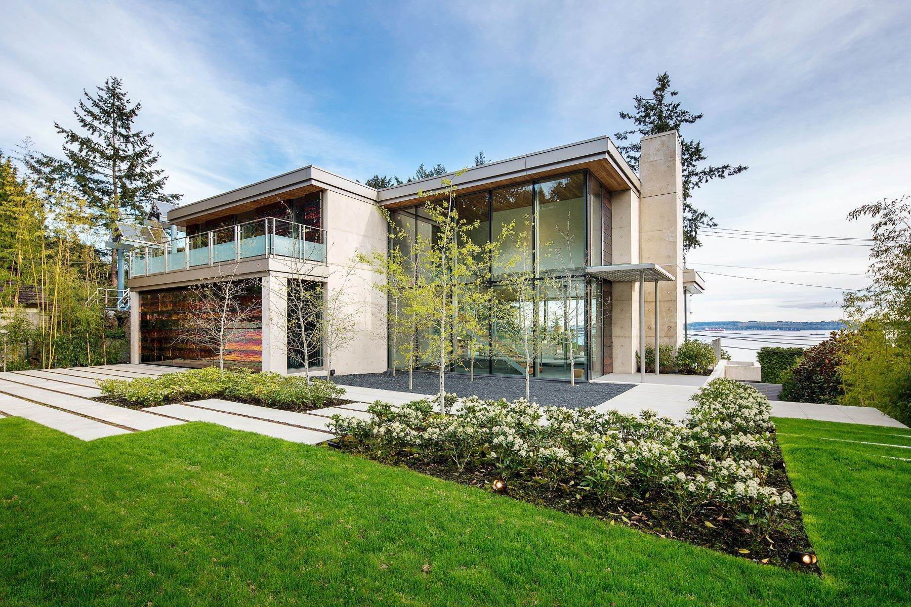 8. Single Family Homes for Sale at Architectural Masterpiece 4055 Marine Drive West Vancouver, British Columbia V7V 1N7 Canada