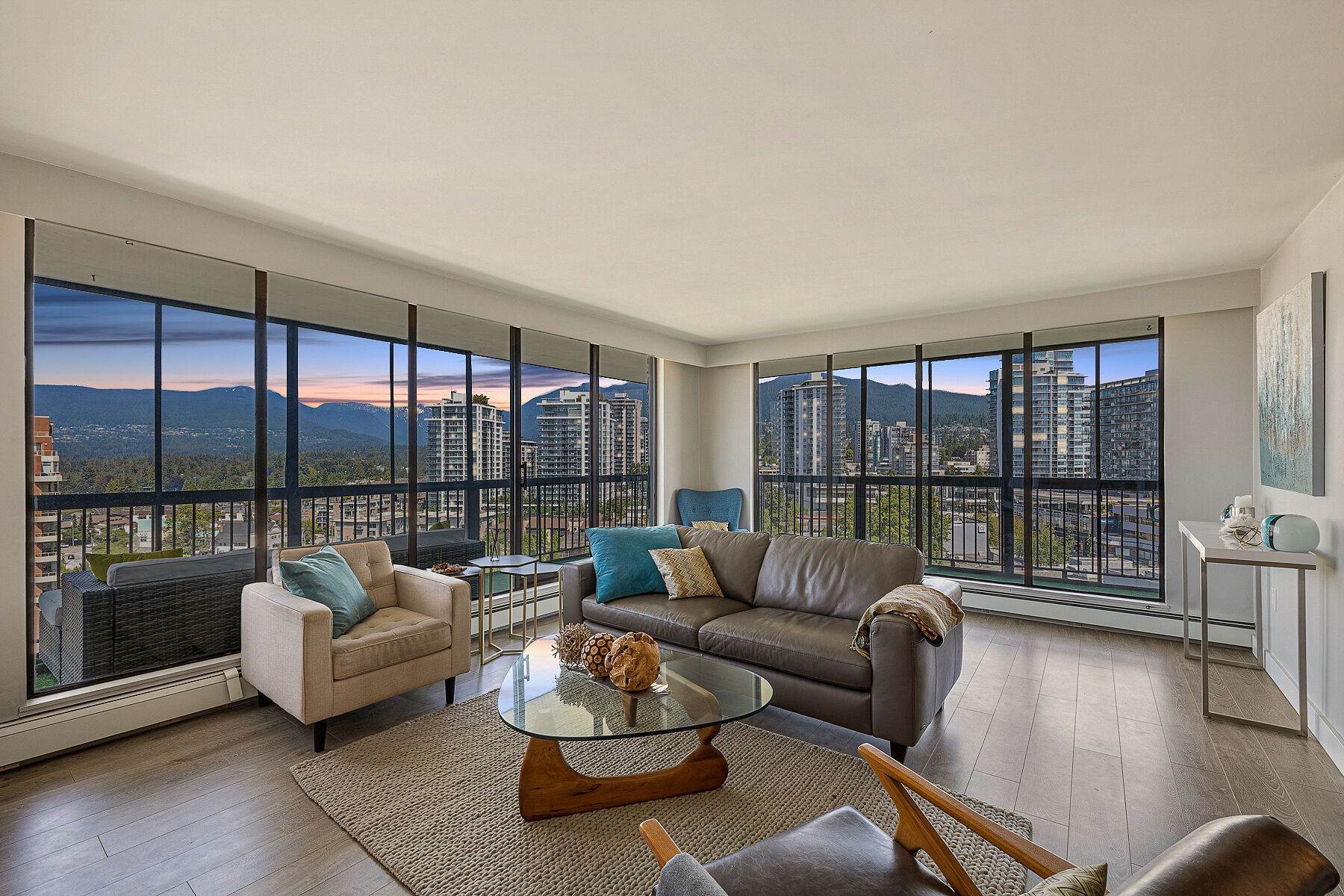 Condominiums for Sale at Lonsdale Penthouse 114 Keith Road 1602 North Vancouver, British Columbia V7M 3C9 Canada