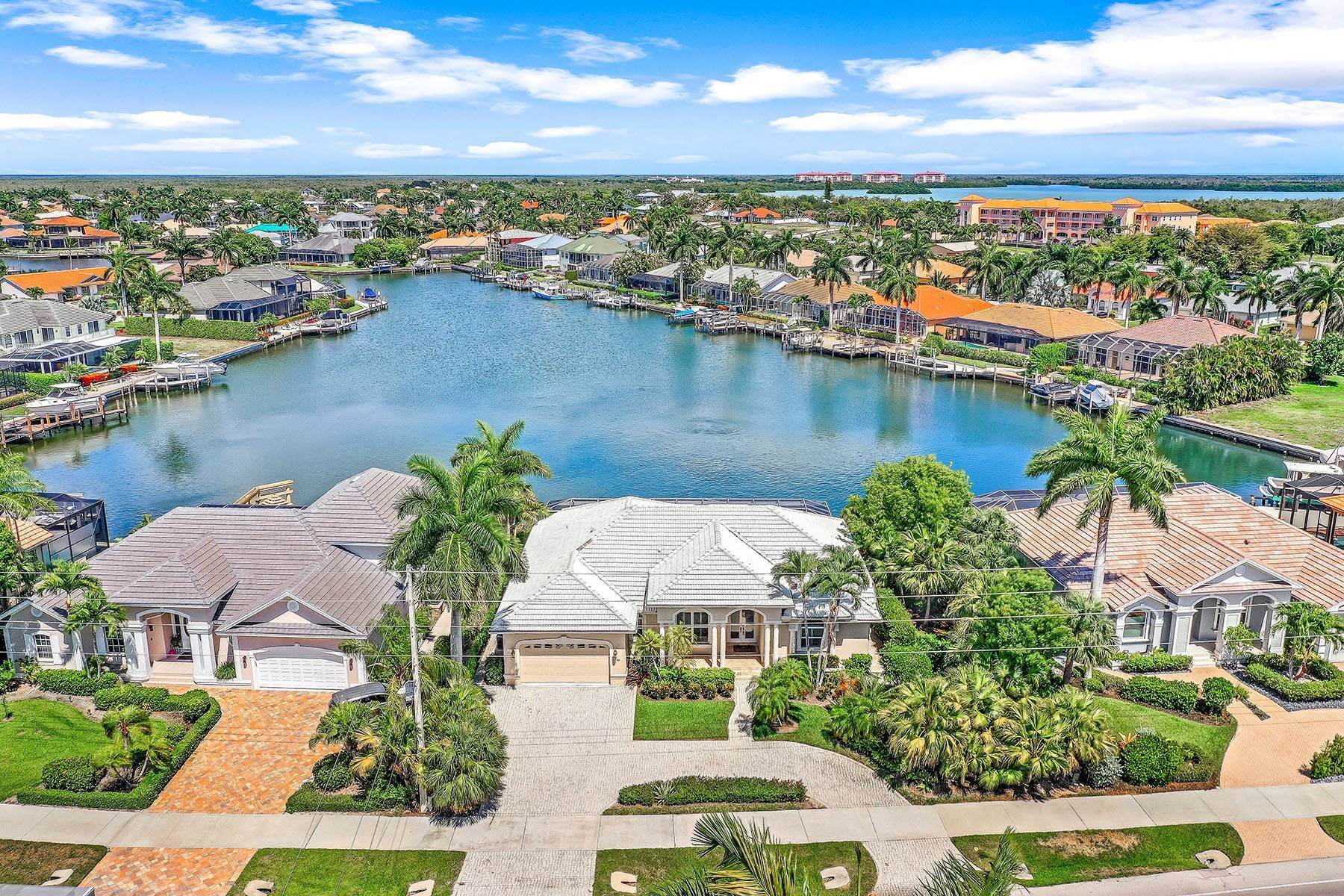 Single Family Homes for Sale at MARCO ISLAND 55 N Barfield Drive Marco Island, Florida 34145 United States