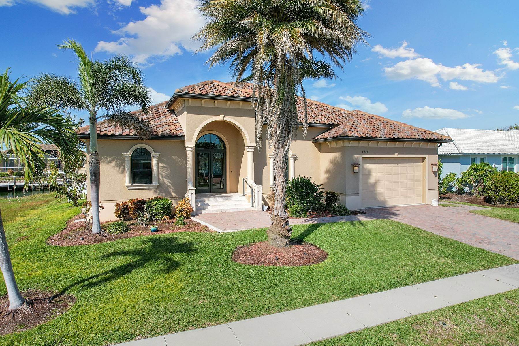 Single Family Homes for Sale at 1232 Mistletoe Court Marco Island, Florida 34145 United States