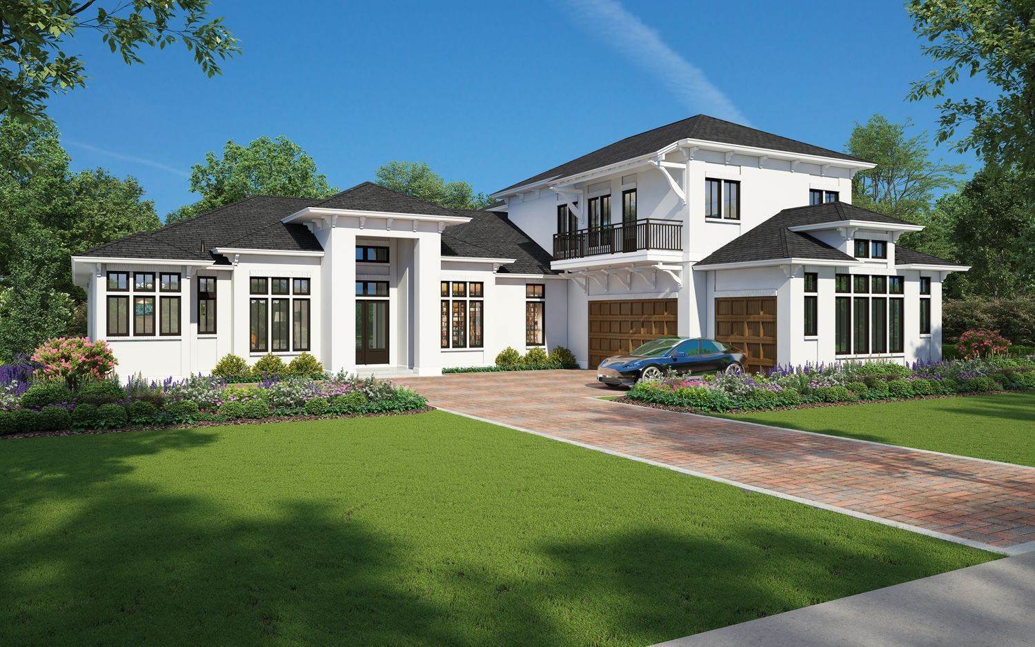 Single Family Homes for Sale at Custom New Construction Home With Three Car Garage Overlooking Golf Course 3526 Burnt Pine Lane Miramar Beach, Florida 32550 United States
