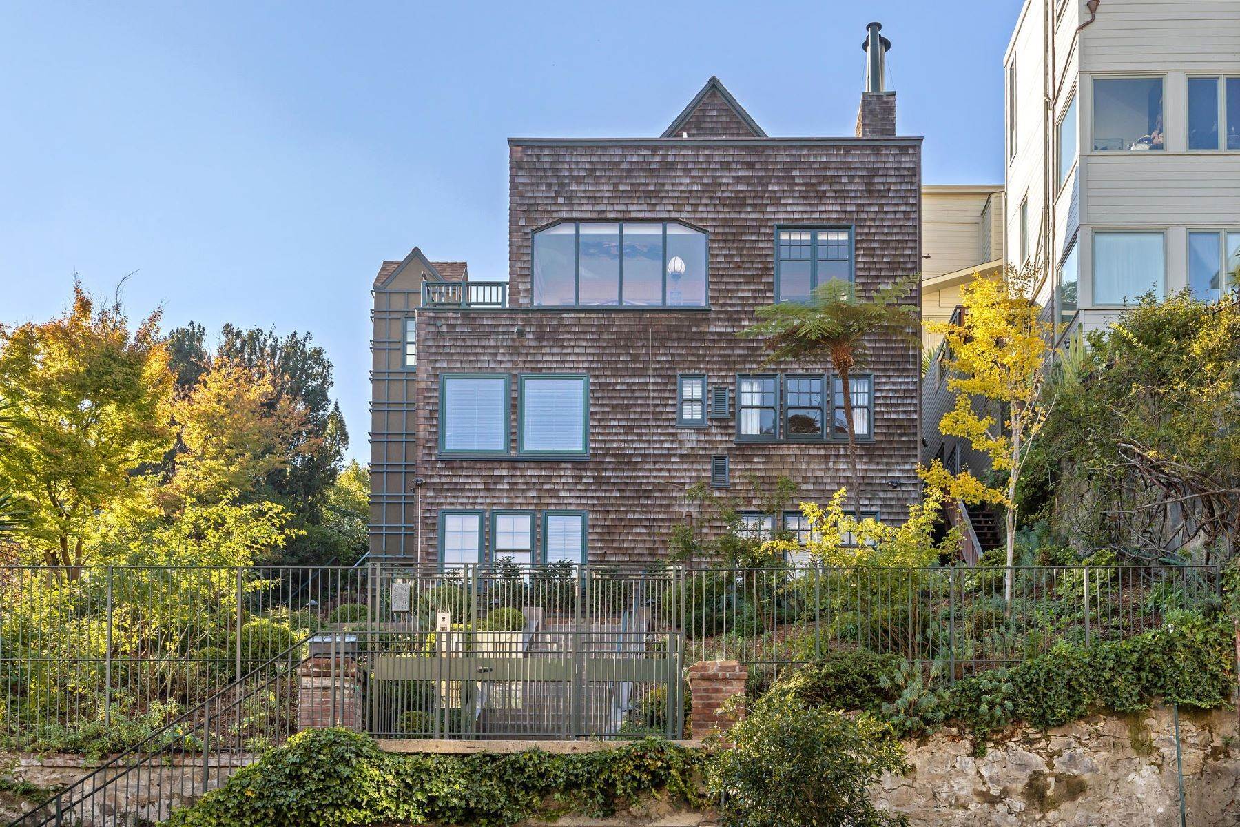 Single Family Homes for Sale at Spectacular Home with Stunning Views 1629 Taylor St San Francisco, California 94133 United States
